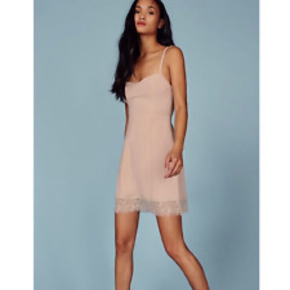 Reformation Pink Lisa Dress